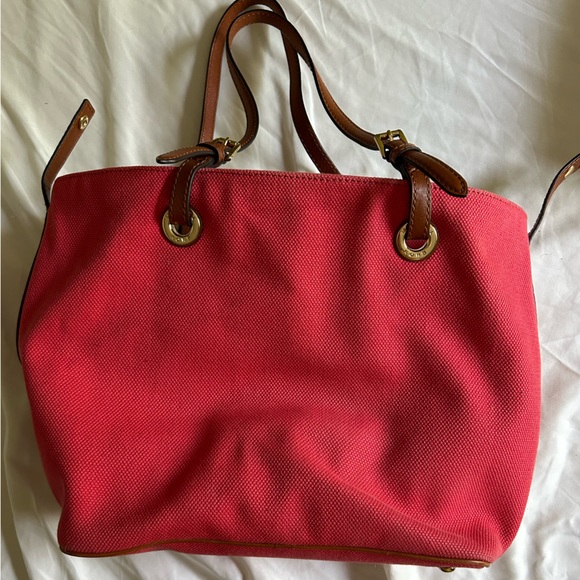 Michael Kors Red/Coral Tote - Picture 12 of 12